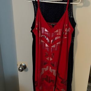 Set of 4 express summer dresses size medium